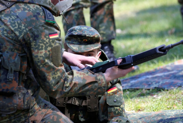 German army officer accused of spying for Russia