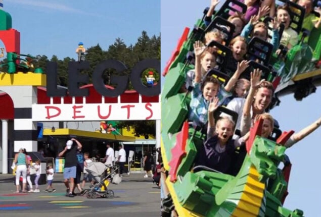 German Legoland roller coaster