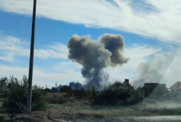 Russian navy was severely hit by the Crimea blasts during the Ukraine war