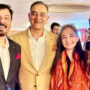 Nauman Ijaz spotted with family in a recent wedding: see photos