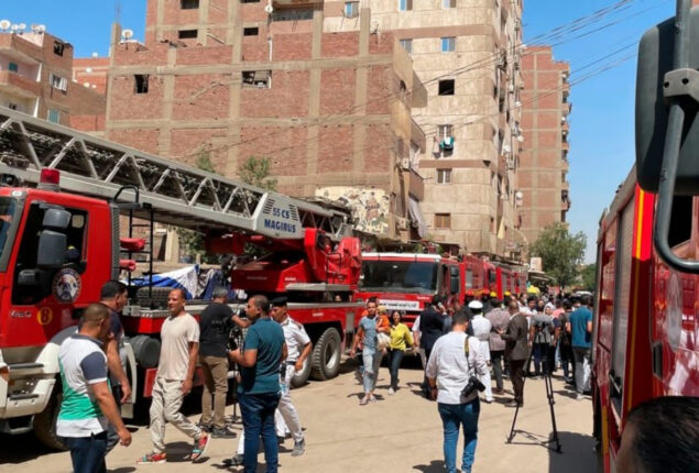 Egyptian church fire: At least 41 people are killed, mostly youngsters