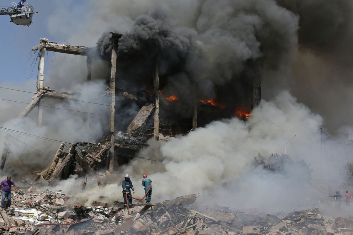 Armenian warehouse blast
