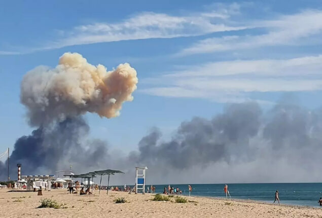 Russia blames new Crimea explosions on sabotage