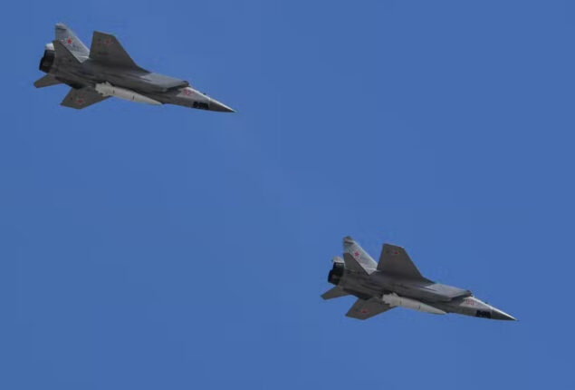 UK rejects Moscow’s claim RAF aircraft entered Russian territory