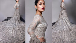 Ayeza Khan channels her inner diva in this ravishing gown