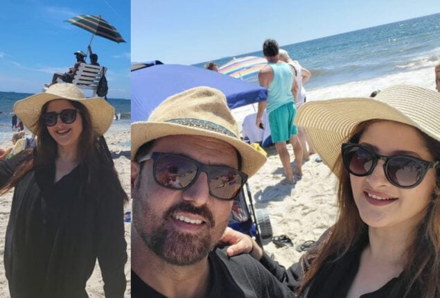 Lollywood couple Rambo and Sahiba enjoy vacation in Virginia