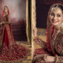 Hania Aamir featuring in the latest bridal collection, see photos