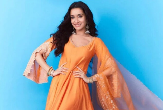 Shraddha Kapoor looks pretty in orange OOTD as she steps out for event
