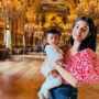 Photos: Sarah Khan and Falak with their adorable daughter at the Opera Paris