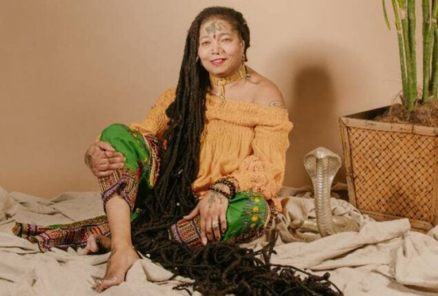 Florida woman goes viral as she sets Guinness World Record for longest dreadlocks