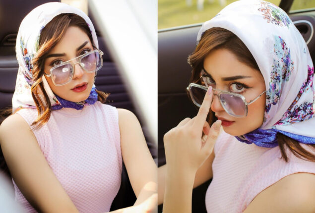 Alizeh Shah oozes glamour and elegance in viral pictures