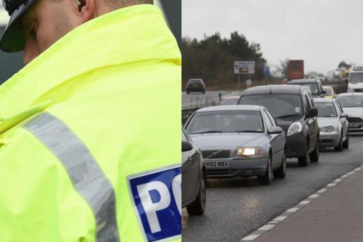 three-vehicle collision
