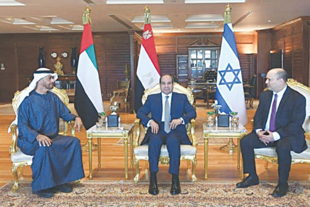 UAE President meets with Sisi
