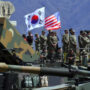 South Korea and US greatest joint military drills are currently underway