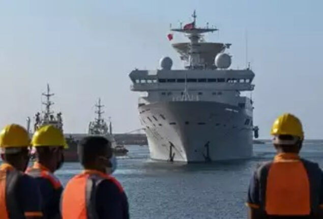After controversial visit, Chinese ship leaves Sri Lanka