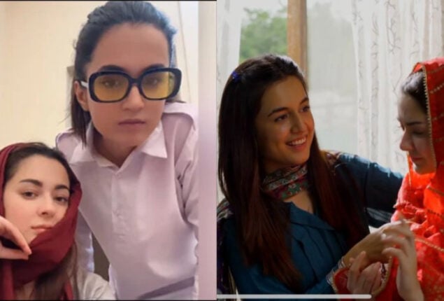 Hania Aamir as Hala gives shut up call to Shahjehan through a funny video