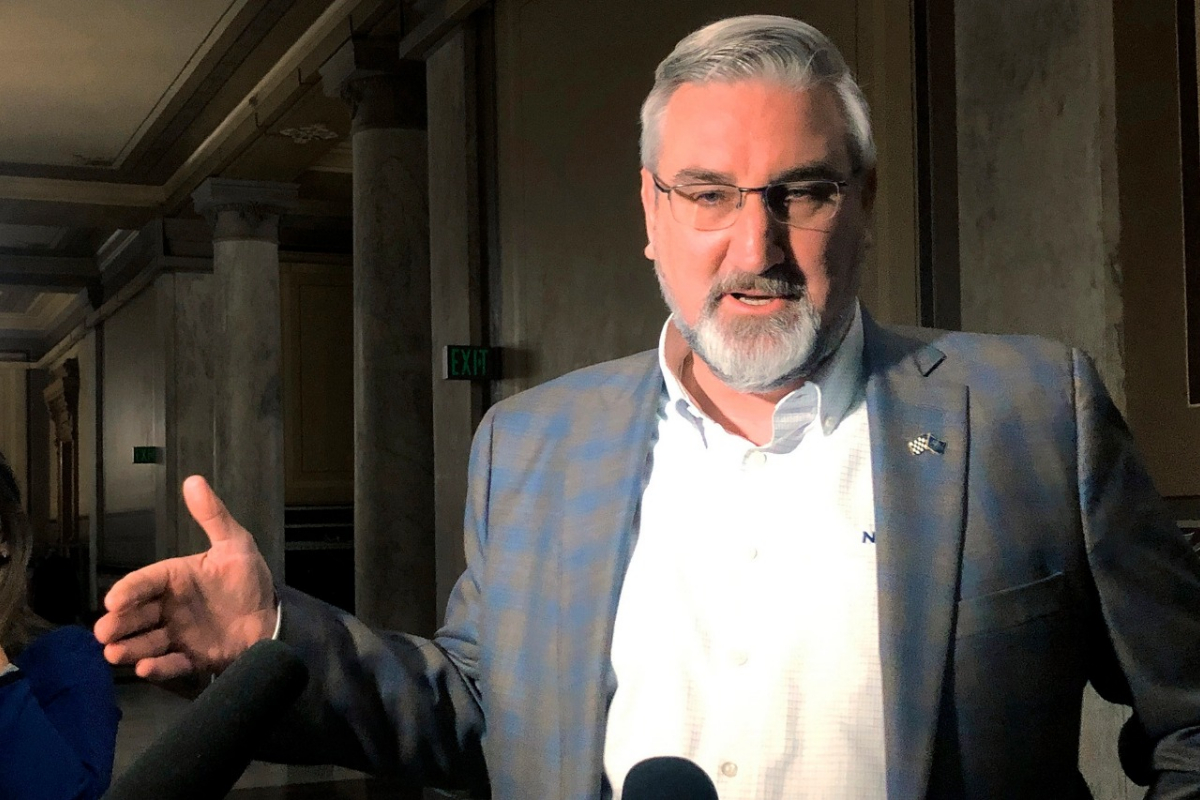 Indiana Governor Eric Holcomb