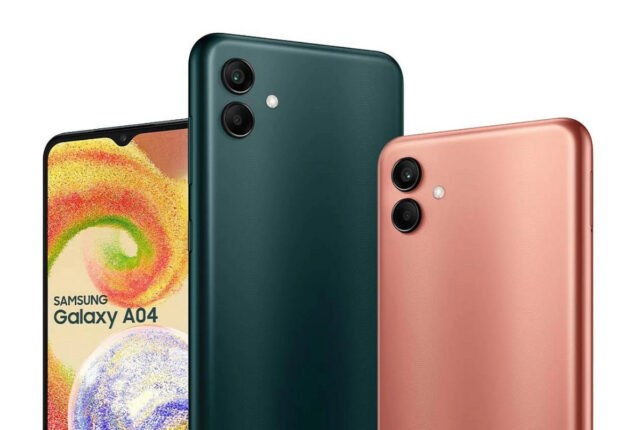Samsung Galaxy A04 unveiled with larger battery & 50MP Camera