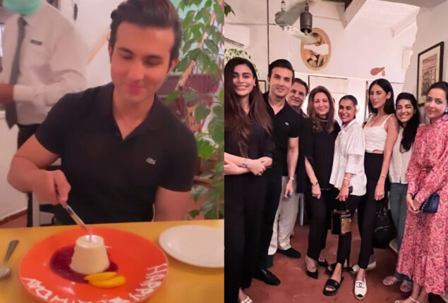 Shahroz Sabzwari’s private birthday dinner with family