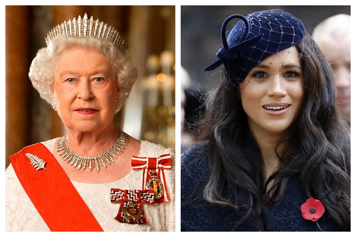 Meghan Markle and Queen Elizabeth