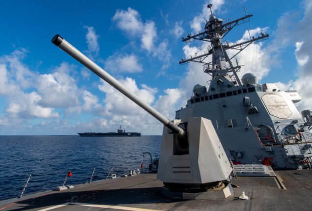China ready to fight any provocation’ as US Navy ships sail Taiwan Strait
