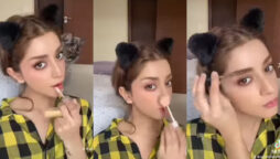 Alizeh Shah shares quick make-up tutorial