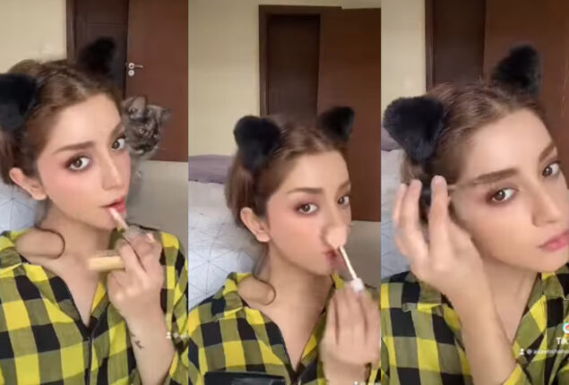 Alizeh Shah shares quick make-up tutorial