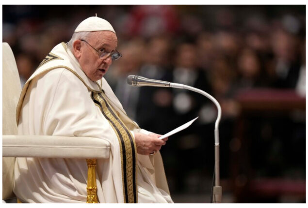 Pope Francis calls Ukraine war “morally unjust” and “barbaric”