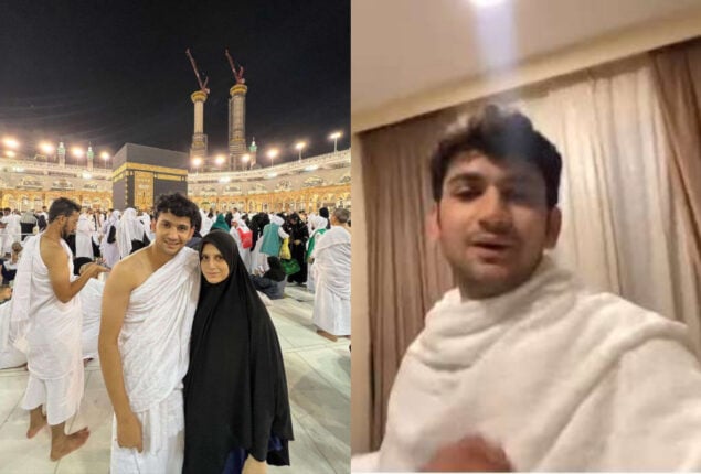 Maaz Safder, a renowned Pakistani YouTuber, shares his soulful Umrah journey