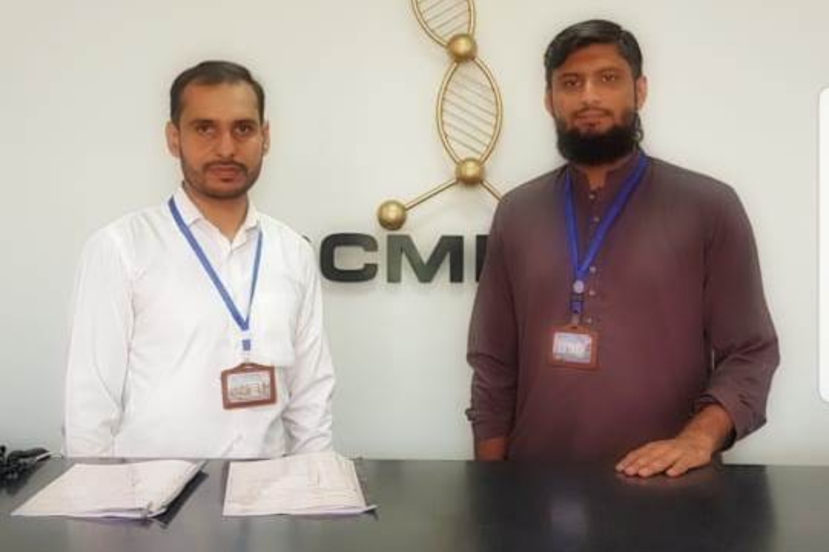 Two Pakistani Ph.D. students