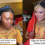 Netizens love this Nigerian woman’s wedding attire