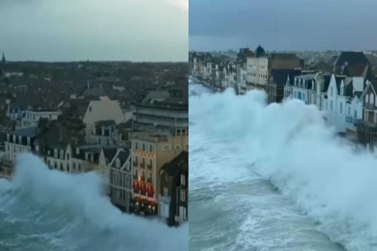 scary high tide