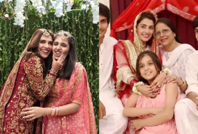 Ayeza Khan’s sister Hiba Khan Then VS now pictures