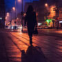 Man warns the woman to don’t wander late at night 