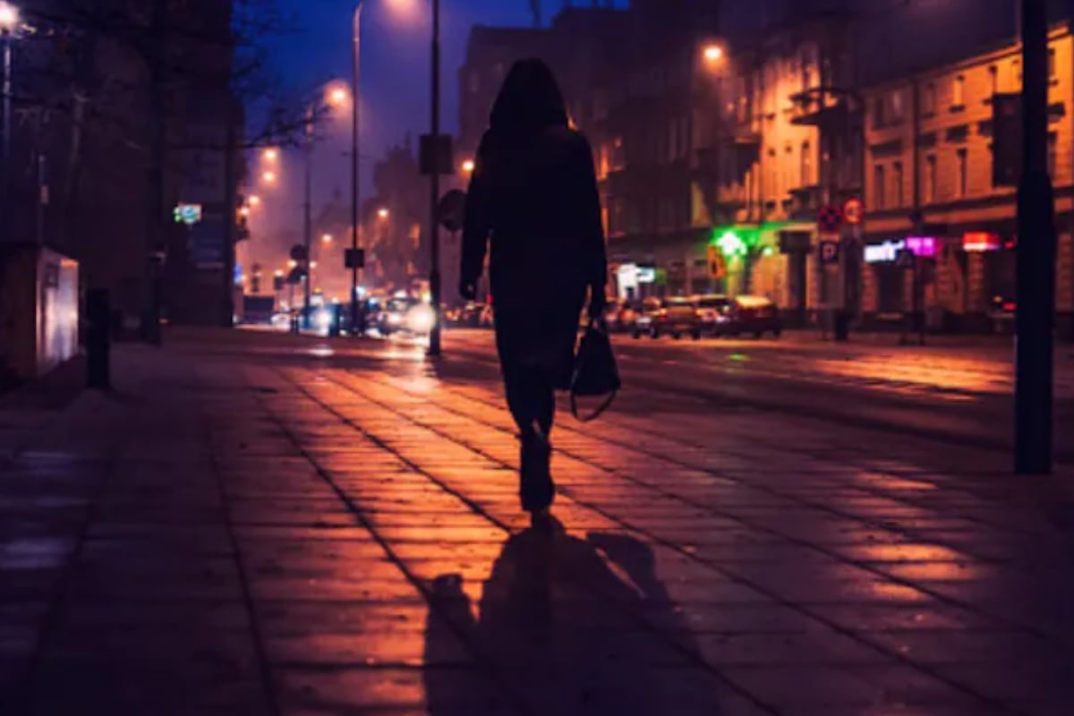 late at night 