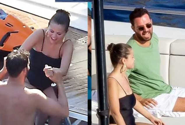 Selena Gomez spotted enjoying with Italian film producer Andrea Iervolino