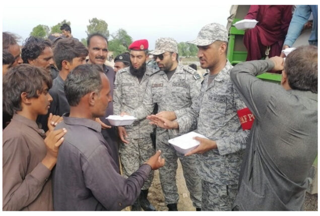 PAF relief operation continues in flood-hit areas