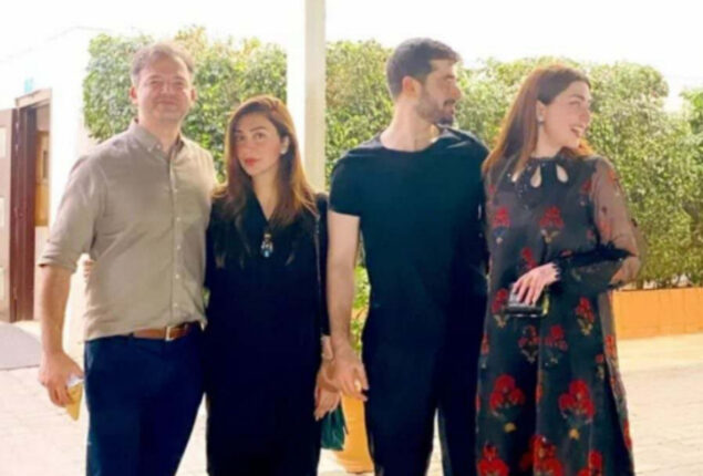 Hamza Ali Abbasi and Aisha Khan are back together! See photographs