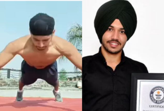 push-ups record