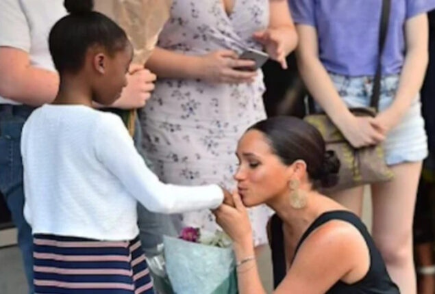 Tyler Perry tweeted photo of Meghan Markle kissing her own thumb