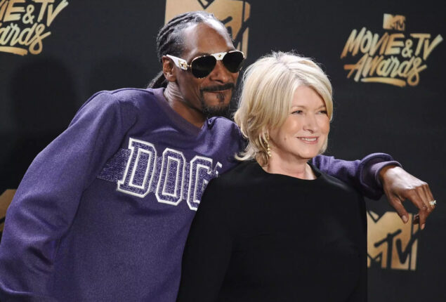 Snoop Dogg shares Martha Stewart’s picture after becoming face of viral meme