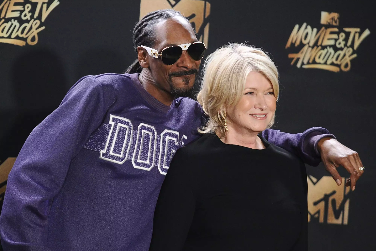 Snoop Dogg shares Martha Stewart's