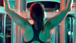 Netizens reacts to Saba Qamar’s bold gym outfit