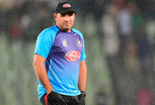 Bangladesh relieved Russell Domingo of his T20 coaching duties days before Asia Cup 2022