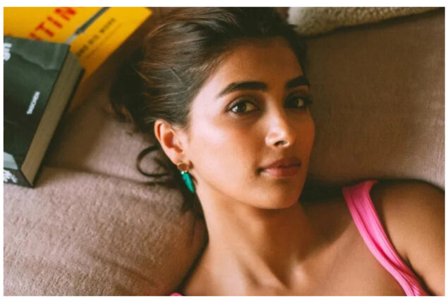 Pooja Hegde wears pink tank top and raises the temperature