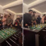 Ranveer Singh, Fatima Sana Shaikh play foosball with Yusuf and Irfan at Laal Singh Chaddha screening