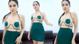 Urfi Javed putting on glamour in sexy dress & iconic nose ring; See