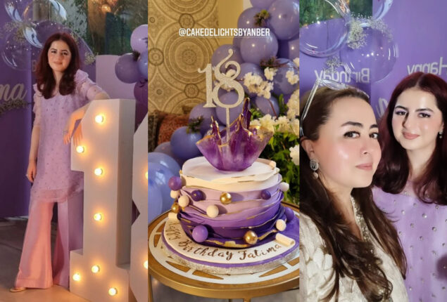 Maria B. throws lavish party on her daughter’s 18th birthday