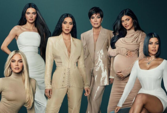 Kim Kardashian & sisters launch new season of The Kardashians on Hulu
