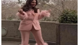 Tamannaah Bhatia attracts attention with her fluffy pink pantsuit